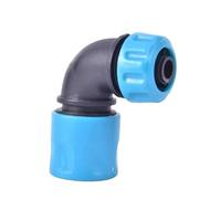 LVSELINGI 1/2/3/4/5 Pezzi 1/2" connettore for Rubinetto da Giardino Raccordo a Gomito in plastica raccordi for Tubi di irrigazione Adattatore Collegamento rapido(2PCS)