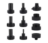 LVSELINGI 1 Adattatore for Scarico Serbatoio IBC S60 Filettatura Grossa 1" 2" 3/4",5" fine Rubinetto Maschio raccordi for Acqua Tubo da Giardino(1681)