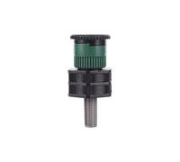 LVSELINGI 2 Pezzi da 15 mm, ugello diffusore Girevole Regolabile a 360 Gradi, irrigatore a Scomparsa for Prato Giardino, Accessori di Collegamento filettato Femmina 1/2"(12 AN with Connector)