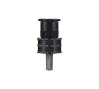 LVSELINGI 2 Pezzi da 15 mm, ugello diffusore Girevole Regolabile a 360 Gradi, irrigatore a Scomparsa for Prato Giardino, Accessori di Collegamento filettato Femmina 1/2"(15 AN with Connector)