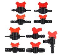 LVSELINGI Connettore for valvola di irrigazione a Goccia, Tipo Presa, a Sfera for, commutazione a Punta, a Globo for Giardino, Prato, agricolo(DN25 Valve)