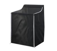 LVSELINGI Copertura for lavatrice, in tessuto Oxford, universale, impermeabile, e asciugatrice, protezione completa cestello automatico con cerniera