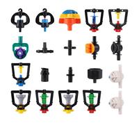 LVSELINGI Irrigatore Rotante da Giardino 6 mm, ugello atomizzatore sospeso a 360 Gradi, irrigazione antigoccia, antiperdita, Accessori for a Goccia(0268)