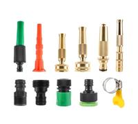 LVSELINGI Pistola a spruzzo ad Alta Pressione in Rame da 16 mm for Lavaggio Auto, irrigazione del Giardino, raccordi filettati Interni ed Esterni 1/2" 3/4"(0432)