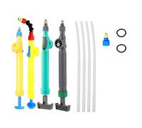 LVSELINGI Pompa ad Aria Alta Pressione da 360 Gradi, spruzzatore Manuale Regolabile for Bottiglie di Bevande, irrigatore Giardino, Mini Portatile(2294)