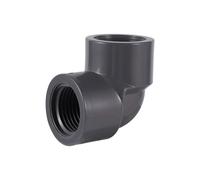LVSELINGI Raccordo a Gomito in PVC a 3 Vie con Filettatura Femmina da 1/2" e 3/4" for irrigazione Giardino, Serbatoio d'Acqua, Adattatore for Tubo Flessibile for Acquario(4195)