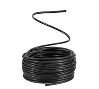 LVSELINGI Tubo Flessibile for irrigazione a Goccia da 5/10/20/30/40/50 m 4/7 mm for Linea di Giardino Sistema distribuzione Vuoto Irrigazione(30m Black Hose)
