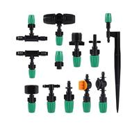 LVSELINGI Ugello atomizzatore Verde Regolabile con ugello di irrigazione antigoccia, lanciagoccia Anti-intasamento, spruzzatore Raffreddamento(9004)