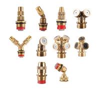 LVSELINGI Ugello Spray in Ottone da 1/2/3/4 a rifrazione Spruzzatore Giardino in Irrigatore for irrigazione di pesticidi 1/2 Pollice(1190)