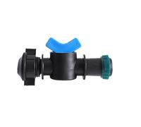 LVSELINGI Valvola di Bypass for irrigazione a Goccia da 20/25/28/32/40/50/63 mm, valvola a innesto, commutazione con Punta, Parti for Tubi gocciolamento, Giunto for(25mm)