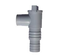 LVSELINGI Valvola di intercettazione da 32 mm, connettore for Piscina, Adattatore for Tubo Flessibile for, Gomito a Morsetto, valvola for Scarico, Adatta for Pompa Filtro(02960)