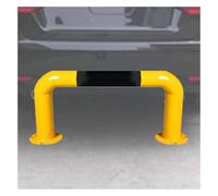 LVSEWOA Barandilla de seguridad en Forma de U con Barra anticolisión, Poste de estacionamiento de Alta visibilidad para entradas de vehículos y garajes, bolardos de seguridad para escuelas