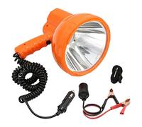 LVSEWOA Faretto Portatile a LED da 12V50W per accendisigari dell'auto e Faro da Ricerca per Esterni con Batteria Esterna da 12 V