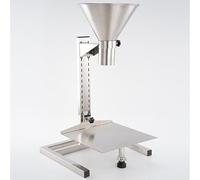 LVSEWOA Kit de embudo de Acero inoxidable de Alta resistencia con soporte Ajustable, herramienta de llenado de Boca ancha para bolsas de vacío, aceite y líquidos, a prueba de derrames.