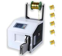 LVSEWOA Macchina Automatica per Fascette stringicavo, Strumento di sigillatura e confezionamento con Filo Metallico per Verdura e Sacchetti, Diametro 5-30 mm, con 5 Rotoli di Fascette.