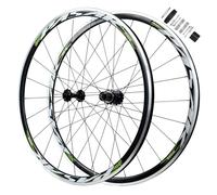 LVSEWOA Paire Roues Vélo Route 700C Alliage D'aluminium Double Paroi Jantes 20/24 Trous Avant 2 Arrière 4 Roulements C/V-Freins QR-100/130mm Cyclisme Roues pour 7-12 Vitesses Cassette