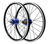 LVSEWOA Set di Ruote BMX da 20 Pollici, Cerchi 406/451, Freni a Disco, Bici Pieghevoli, Set di Ruote con Cuscinetti sigillati, mozzi, Assistenza 24 Ore, Cassetta da 7-12 velocità, Set di Ruote QR