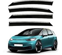 LVTFCO 4 Pezzi Deflettori d'Aria per VW ID3 MK1 2021, Antiturbo Finestra Laterale Parapioggia Visiere Protezione Sole Aerodinamico Auto Accessori