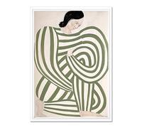 LVTFCO Astratto Sofia Lind Linee del Corpo Poster e Stampe Sofia Lind Tela Arte della Parete Sofia Lind Pittura Sofia Lind Immagine per la Decorazione Domestica 40x60 cm Senza Cornice