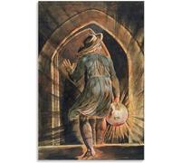 LVTFCO William Blake Poster Surrealismo Canvas Wall Art William Blake Stampe William Blake Dipinto William Blake Immagine per la decorazione domestica 50x70 cm Senza cornice