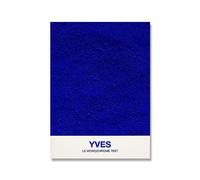 LVTFCO Yves Klein Blue Wall Art Yves Klein Poster della Mostra Pittura Astratta su Tela Yves Klein Stampe per la Decorazione della Parete di Casa Immagine 50x75 cm Senza Cornice