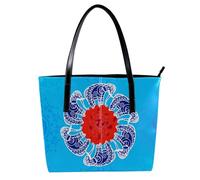 LVTISEE Borsa a tracolla da donna con elefante indiano, in pelle PU, borsa a tracolla, borsa hobo per lavoro, viaggi