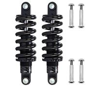 LvTu 2pcs Bicicletta Ammortizzatore Posteriore MTB Primavera 125mm / 150mm / 165mm / 190mm, per MTB Coda Morbida XC Elettrico Pieghevole Bici Scooter (Color : 190mm, Size : 150 Lbs)