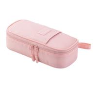 LVUNZJCA Astuccio portamatite per studenti, astuccio semplice per scuola e ufficio, rosa, 22x5x9.5cm