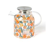 LVUNZJCA Brocca per l'acqua Succo di Acqua in Vetro Succo di brocca Latte di teiera Set di Resistenza Thermos Bottiglia Brocca per la Frutta(Kettle)