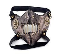LVUNZJCA Maschera Steampunk Steampunk Equipment Mask Accessori Punk Gotico Maschera da Discoteca per Feste Cosplay