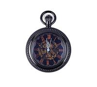 LVUNZJCA Orologio da Tasca Orologio da tasca Flip Orologio da tasca meccanico classico vintage