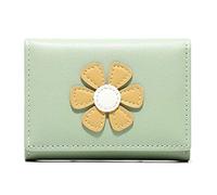 LVUNZJCA Portafoglio Corto da Donna Porta carte di credito da donna Portamonete ultrasottile porta carte(F)