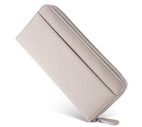 LVUNZJCA Portafoglio da Donna Pochette portamonete lunga con portamonete multiposizione for portafoglio da donna Borsa da Donna(Cream)