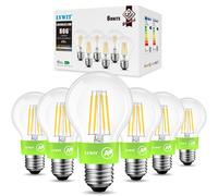 LVWIT Lampadine LED E27, Lampadine Filamento Ultra Efficiente, Luce Cal