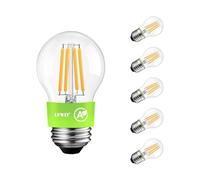 LVWIT Lampadine LED E27 Luce Calda 2700k, Lampadine Filamento Classe A Ultra Efficiente, 2.2W Equivalenti a 40W, 470LM, Mini Globo G45 Vintage, 95% Risparmio Energetico, Non Dimmerabile, 6 Pezzi