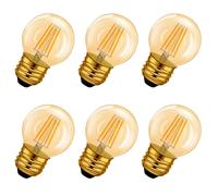 LVWIT Lampadine LED Filamento Attacco E27 Vintage,Forma G45,Lampadina E27, 4W Eq