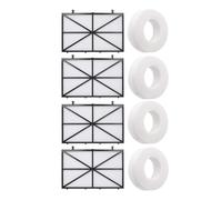 LVXBHZQD A13R, Compatibile con Il Pulitore for Piscine Dolphin M200 M400 M500, Filtro Fine 9991432-R4, Set di Ruote for Piscina for Robot Subacqueo 6101611