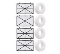 LVXBHZQD Compatibile con Il Pulitore for Piscine Dolphin M200 M400 M500, Filtro Fine 9991432-R4, Set di Ruote for Piscina for Robot Subacqueo 6101611