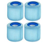 LVXBHZQD Filtro Tipo D, Compatibile con POOLPURE Summer Escapes, Compatibile con Summer Waves P57100102, SFS-350 RP-350 RP-400 RP-600 RX-600 Versione Aggiornata(4 Set)