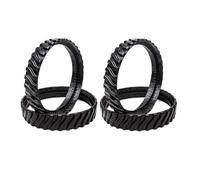 LVXBHZQD Kit di Sostituzione Ruote E Pneumatici Tracks, Compatibile con Zodiac MX8, MX6, MX8 Elite, MX6 Elite, Baracuda R0526100.(4PCS)