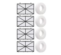 LVXBHZQD Lala, Compatibile con Il Pulitore for Piscine Dolphin M200 M400 M500, Filtro Fine 9991432-R4, Set di Ruote for Piscina for Robot Subacqueo 6101611