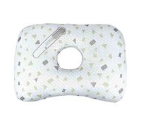 LVYUDS Cuscino Per Piercing All'orecchio Per Dolore All'orecchio Cuscino Con Foro Supporto Per Il Collo Cotone Traspirante Per Dormire Di Lato/Sulla Schiena/A Pancia In Giù(Triangle)