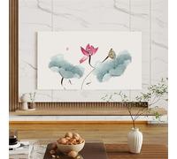 LVYUDS Elasticizzato A Copertura Totale Copertura Per Tv Copri Tv Protezione Uv Per Musei Copertura Antipolvere Per Tv Protezioni Per Schermi Antiscivolo Non Lascia Segni(46-50 inch,Flower C)