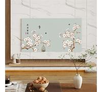 LVYUDS Elasticizzato A Copertura Totale Copertura Per Tv Copri Tv Protezione Uv Per Musei Copertura Antipolvere Per Tv Protezioni Per Schermi Antiscivolo Non Lascia Segni(76-85 inch,Flower E)