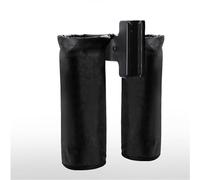 LVYUDS Memorizzabile Portamartelli Porta Bacchette Batteria Abs Antiscivolo Clip Multifunzionale Borsa per Bacchette Portatile per i Viaggi Campeggio, Supporto per Bacchette(Oxford cloth-double)