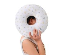 LVYUDS Sonno Di Bellezza Cuscino A Ciambella A Forma Di O Zonificato Supporto Cuscino Per Piercing All'orecchio Dorme Di Lato Riduce La Pressione Per Scuola Ufficio(Triangle)
