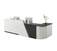 LVYWEX Banco Reception ad Angolo Bancone Cassa Moderno per uffici e negozi.