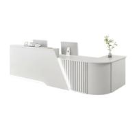 LVYWEX Banco Reception ad Angolo Bancone Cassa Moderno per uffici e negozi.