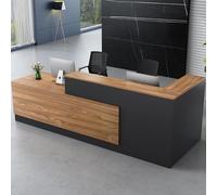 LVYWEX Bancone Cassa Moderno Banco Reception per Ufficio