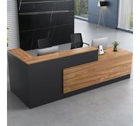LVYWEX Bancone Cassa Moderno Banco Reception per Ufficio